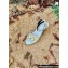 Valentino Leather VLogo Wedge Espadrilles Sandals White