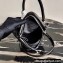 Prada Padded Nappa Leather Triangle Handbag 1BA315 Black 2021
