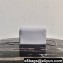 Prada Brushed Leather Shoulder Bag 1BD307 Lilac 2021