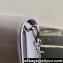 Prada Brushed Leather Shoulder Bag 1BD307 Lilac 2021