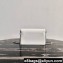 Prada Brushed Leather Shoulder Bag 1BD307 White 2021
