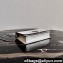 Prada Brushed Leather Shoulder Bag 1BD307 White 2021