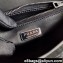 Prada Brushed Leather Shoulder Bag 1BD307 Black 2021