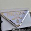 Prada Brushed Leather Shoulder Bag 1BH189 Lilac 2021