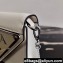 Prada Brushed Leather Shoulder Bag 1BH189 White 2021