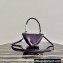 Prada Padded Nappa Leather Triangle Handbag 1BA315 Violet 2021