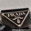 Prada Brushed Leather Shoulder Bag 1BH189 Black 2021