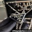 Prada Brushed Leather Shoulder Bag 1BH189 Black 2021