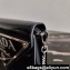 Prada Brushed Leather Shoulder Bag 1BH189 Black 2021
