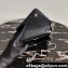 Prada Brushed Leather Shoulder Bag 1BH189 Black 2021