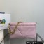 Prada Padded Nappa Leather Shoulder Bag 1BD306 Pink 2021