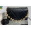 Prada Padded Nappa Leather Shoulder Bag 1BD306 Black 2021