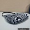 Prada Cleo Jacquard knit and Leather Shoulder Bag 1BC499 Black/White 2021