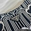 Prada Cleo Jacquard knit and Leather Shoulder Bag 1BC499 Black/White 2021