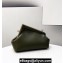 Fendi First Small Leather Bag Dark Green 2021