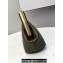 Fendi First Small Leather Bag Dark Green 2021