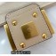 Fendi Mini Baguette Bag FF Embroidered Canvas Powder Pink 2021