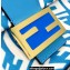 Fendi Medium Baguette 1997 Bag Glazed Canvas FF Vertigo Graphic Print Blue 2021
