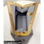Fendi First Medium Flannel Bag Gray with Karligraphy Embroidery 2021