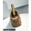 Fendi First Medium Flannel Bag Beige with Karligraphy Embroidery 2021
