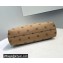 Fendi First Medium Flannel Bag Beige with Karligraphy Embroidery 2021