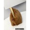 Fendi First Small Mink Bag Brown 2021