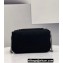 Fendi Medium MIDI Baguette Chain Bag Technical Mesh FF Fabric Black 2021