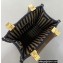 Fendi Mini Sunshine Shopper Bag Braided Straw Black 2021