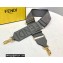 Fendi Webbing Long Shoulder Strap You Gray 2022
