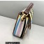 Fendi Medium Baguette Bag Embroidered FF Fish-Eye Canvas Bag Multicolor 2021