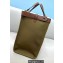 Fendi Medium Peekaboo X-Tote Bag Embroidered FF Fish-Eye Canvas Green 2021