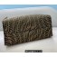 Fendi Shopper Tote Bag Brown Jacquard Fabric FF Vertigo Graphic Print 2021