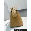 Fendi Python Logo Leather By The Way Medium Boston Bag Apricot