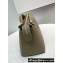 Fendi Python Logo Leather By The Way Medium Boston Bag Gray