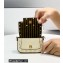 Fendi Nano Baguette Bag Charm White with Metal Stitching 2021