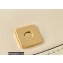 Fendi Nano Baguette Bag Charm White with Metal Stitching 2021