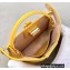 Fendi Nano Peekaboo Bag Charm Nappa Leather Yellow 2021