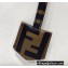 Fendi FF Motif Handle Leather By The Way Medium Boston Bag White