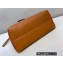 Fendi FF Motif Handle Leather By The Way Medium Boston Bag Brown