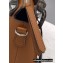 Fendi FF Motif Handle Leather By The Way Mini Boston Bag Brown
