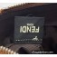 Fendi FF Motif Handle Leather By The Way Mini Boston Bag Brown