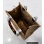 Fendi Technical Mesh FF Fabric Mini Sunshine Shopper Bag Beige 2021