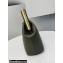 Fendi First Medium Leather Bag Dark Green 2021