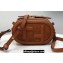 Fendi Leather and Suede Mini Camera Case Bag Brown 2021