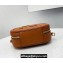 Fendi Leather and Suede Mini Camera Case Bag Brown 2021