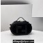 Fendi Leather and Suede Mini Camera Case Bag Black 2021