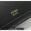 Fendi Leather and Suede Mini Camera Case Bag Black 2021