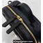Fendi Leather and Suede Mini Camera Case Bag Black 2021