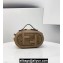 Fendi Leather and Suede Mini Camera Case Bag Beige 2021