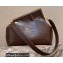Fendi First Medium Crocodile Pattern Bag Coffee 2021